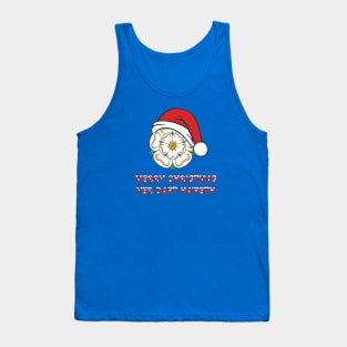 Yorkshire Christmas Merry Christmas Yer Daft Hapeth Tank Top